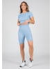 Gorilla Wear Nahtloses Crop-Top - Selah - Blue clair