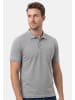 Ragman Poloshirt Basic in Grau / dunkelgrau / schwarz