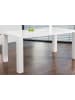 SalesFever Esstisch 180x90 cm modern Hochglanz Lackierung in Weiß