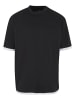DEF DEF Herren DEF Visible Layer T-Shirt in black/white