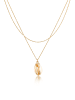 Elli Halskette 925 Sterling Silber Muschel in Gold