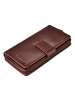 Bugatti Valencia Geldbörse RFID Schutz Leder 19 cm brown