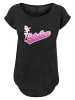 F4NT4STIC Long Cut T-Shirt Betty Boop Baseball in schwarz