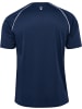 Hummel Sportshirt "Pulse Training Print T-Shirt Ss" in Blau