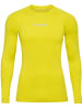 Hummel T-Shirt "Hmlbl Performance Tee L/S" in Gelb