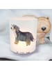 Mr. & Mrs. Panda Glas Teelichthalter Berner Sennenhund Lebensret... in Transparent