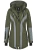 Rock Creek Softshelljacke in Dunkelgrün