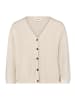 CARTOON Strick-Cardigan mit V-Ausschnitt in beige