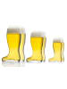Stölzle 6er Set Biergläser Stiefel in transparent