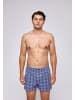 SNOCKS American Woven Boxershorts aus Bio-Baumwolle in Big Check