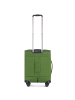 Stratic Bendigo Light + 4 Rollen Kabinentrolley 54 cm mit Dehnfalte in green