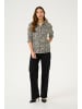 Kaffe Kurzarm-Bluse KAvelana Regular fit in Multi Color Leo Print