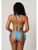Moda Minx Bikinioberteil Nautilis Shell Triangle Bikini Top in Powder Blue
