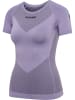 Hummel T-Shirt Hummel First Damen in LAVENDER MELANGE