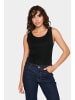 SAINT TROPEZ Jerseytop GarimaSZ Fitted in Black