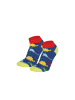 Yuhu Jungen Sneaker-Socken Dino 5er Pack Kurzsocken in Rot