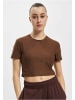 Nike Nike Cropped T-Shirts in brown