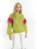 IZIA Damen Pullover in Limette