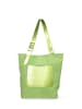 ROBERTA ROSSI Schultertasche in GREEN AND LIGHT BLUE