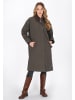 DreiMaster Women Coat in dark olive