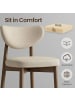 VASAGLE 2er-Set: Barhocker Mazio in Hellbeige - (B)51.5 x (H)95.5 x (T)50 cm