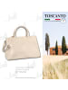 Toscanto Leder Henkeltasche Toscanto Tasche beige ca. 40cm