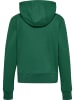 Hummel Reißverschluss Kapuzenpullover Hmlgo Damen in EVERGREEN