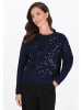 Usha Women Sweater in navy