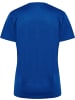 Hummel Sportshirt "Hmlauthentic Pl Jersey S/S Woman" in Blau