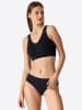 Schiesser Bustier Invisible Soft Lace in Schwarz