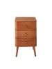 CALICOSY Nachttisch  KARL in Helles Holz - (W) 42  x (H) 71  x (L) 35  cm