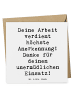 Mr. & Mrs. Panda Grußkarte Spruch Danke Pflegekraft mit Spruch in Weiß