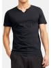 Jack & Jones T-Shirt Split in Schwarz
