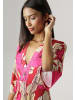 Aniston SELECTED Sommerkleid in rot-beige-pink