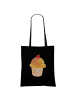 Mr. & Mrs. Panda Tote Bag Cupcake ohne Spruch in Schwarz