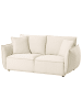 Beliani 3-tlg 3-Sitzer Sofa KUNES in Beige