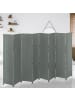 relaxdays Paravent in Grau - (B)320 x (H)170cm