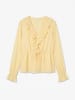 Vero Moda Plissiertes Top in Flan