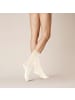 Kunert Socken Soft Wool Cotton druckfreier Bund in creme