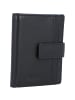 Esquire Oslo Kreditkartenetui RFID Leder 8 cm schwarz