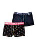 Unabux Boxer Briefs Motiv Mix 2er-Pack in JAMES FLAMINGO