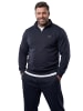 Men Plus Sweatshirt in dunkel marine