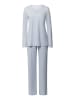 Hanro Pyjama Cotton Silk in powder blue