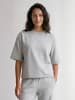 Levete Room T-Shirt LR-NUKA in 99110 LT GREY MELANGE