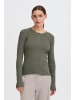 Oxmo Rundhalspullover OXISOLRAY in Grün