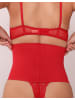 Scandale Eco-lingerie Mid-Waist String-Panty in Scandale Red