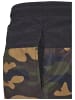 Urban Classics Badeshorts in blk/woodcamo