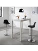 home24 home24 Barstuhl aus Kunststoff im modernen Stil (2er-Set) in Schwarz