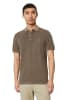 Marc O'Polo Poloshirt Piqué shaped in burnt ash