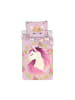 Einhorn Bettwäsche Set 140x200cm